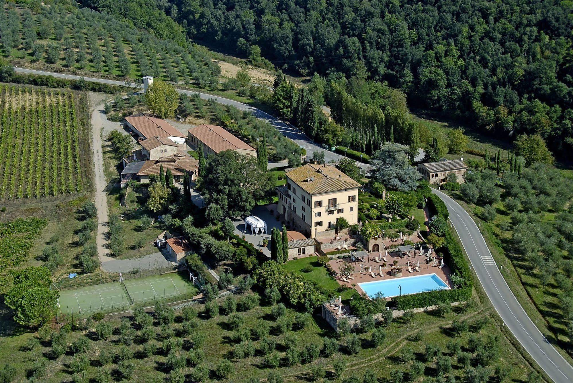 Villa Curina Resort Castelnuovo Berardenga Zewnętrze zdjęcie